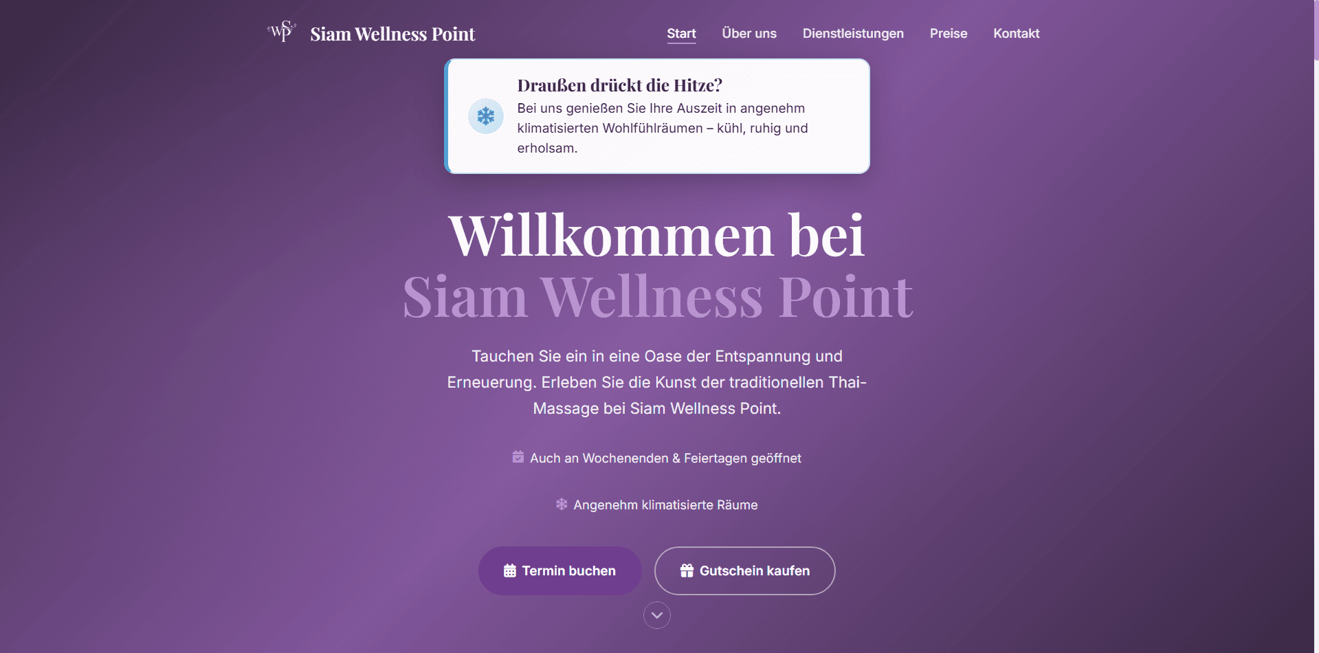 Screenshot of Siam Wellness Point